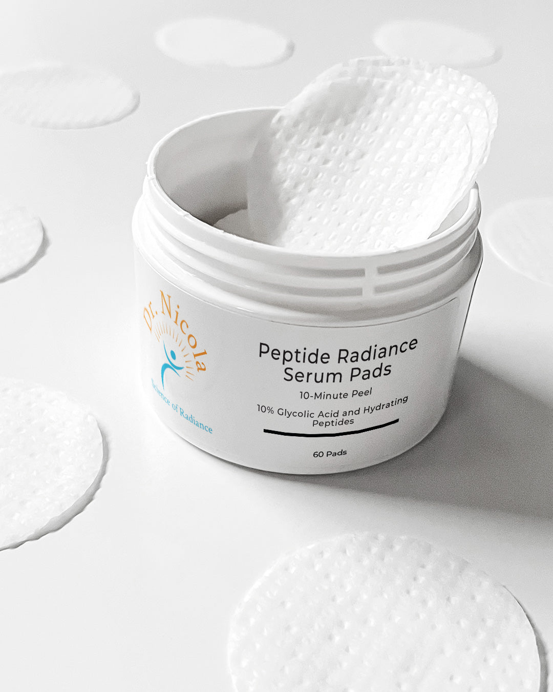 Peptide Radiance Serum Pads 10 mints Peel  Acid &  Hydrating