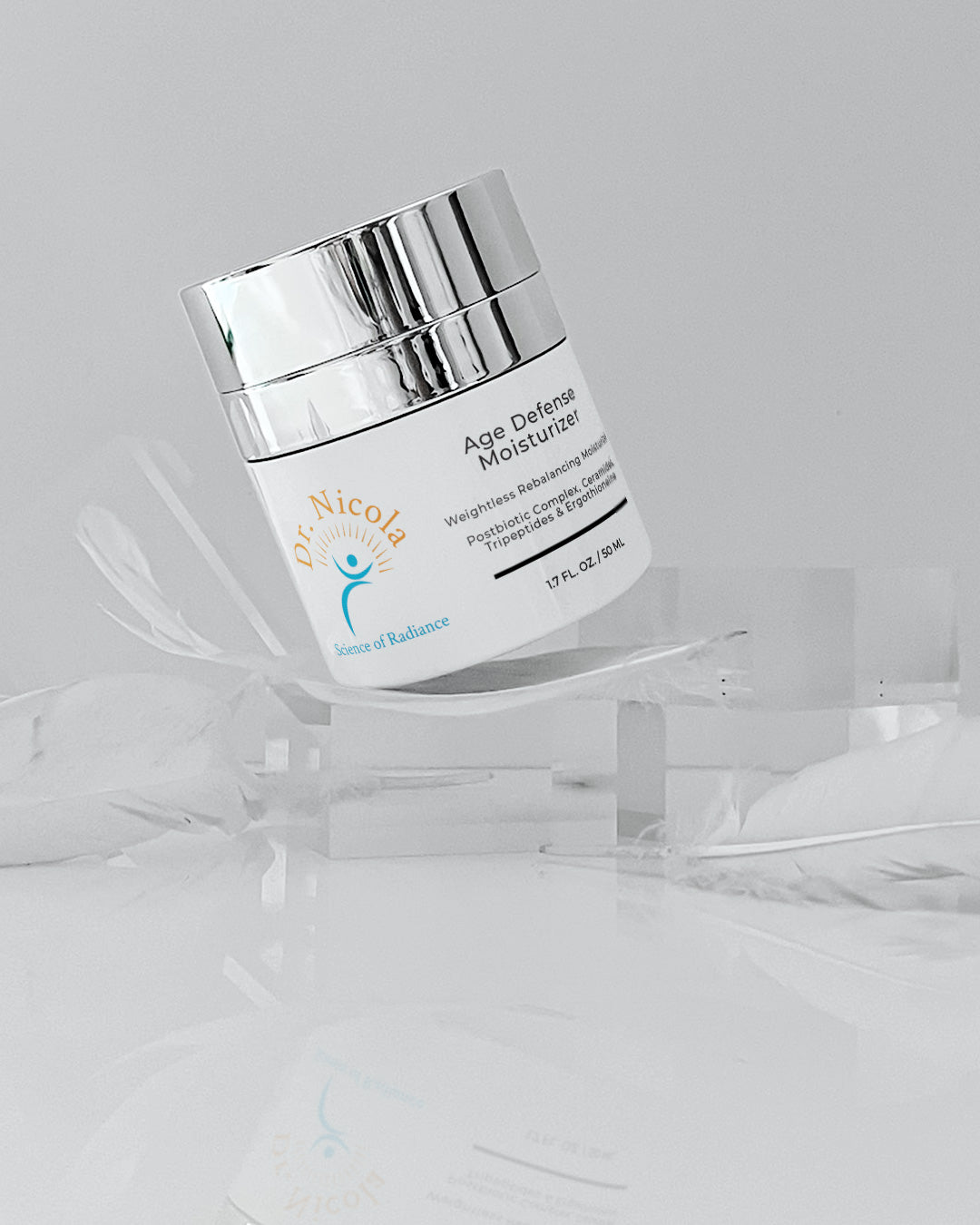 Age Defense Moisturizer/ Weightless Rebalancing, Ceramides, Tripeptides